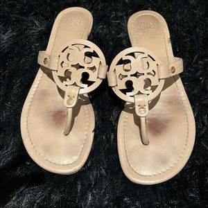 Tory Burch Tan Miller Sandals Size 8